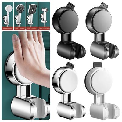 Adjustable Showerhead Bracket Suction Cup Type Handheld Sprayer Support  Bathroom Accessories