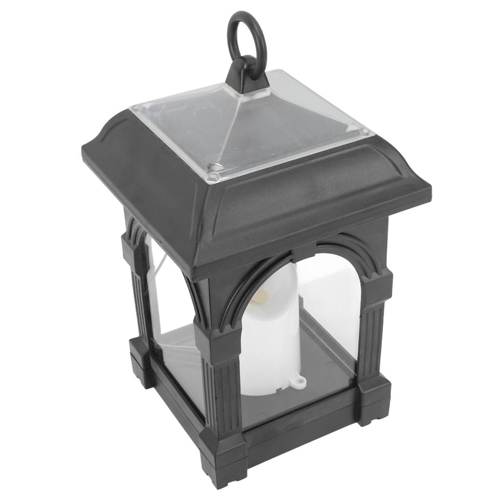 Solar Outdoor Lantern Hanging Solar Powered Warm Light Lamp Table Candle Lantern for Garden Yard