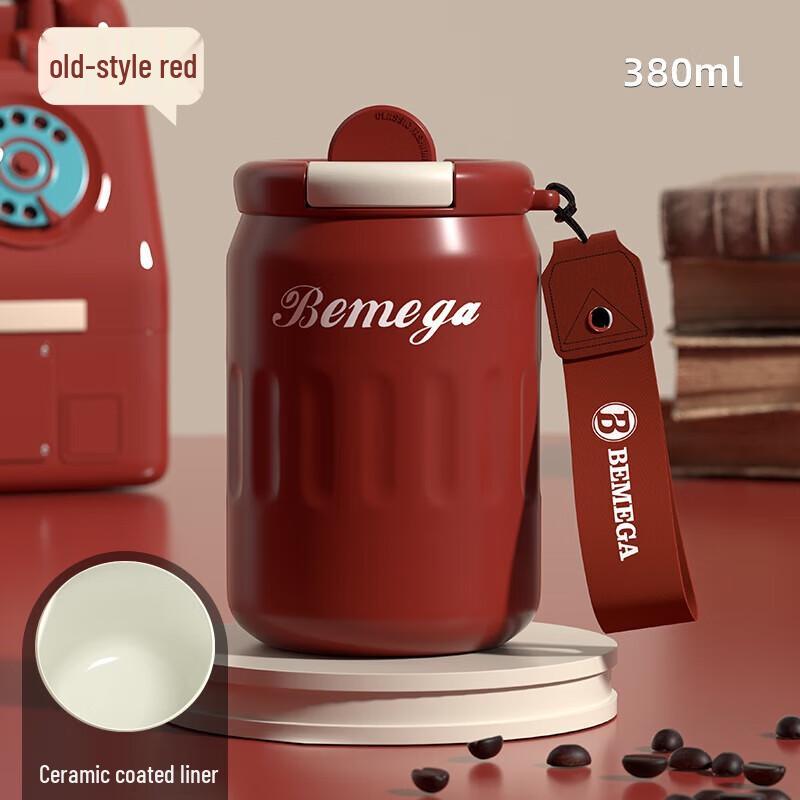 BEMEGA Ceramic Lined Stainless Steel Coffee Thermos