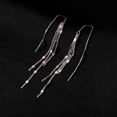 Allergie Preventie Drop Oorbellen voor Vrouwen Trendy Elegant Charmant Creatief Lange Kwast Bruids Sieraden