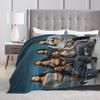 Katseye Music Girl Group Blanket Quality Soft Cozy  Throw Blanket Autumn Travel Couch Bed Funny Bedspread