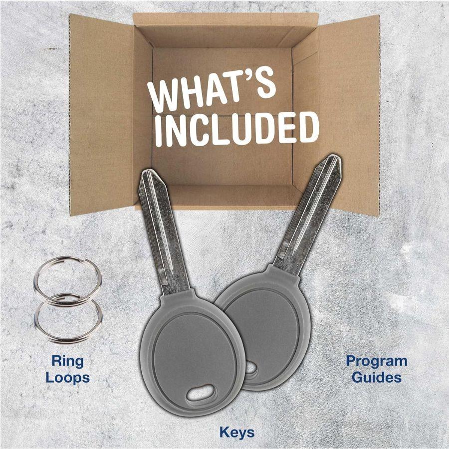 2x Car Key Replacement for 2006 2007 2008 2009 2010 2011 2012 2013 2014 2015 201