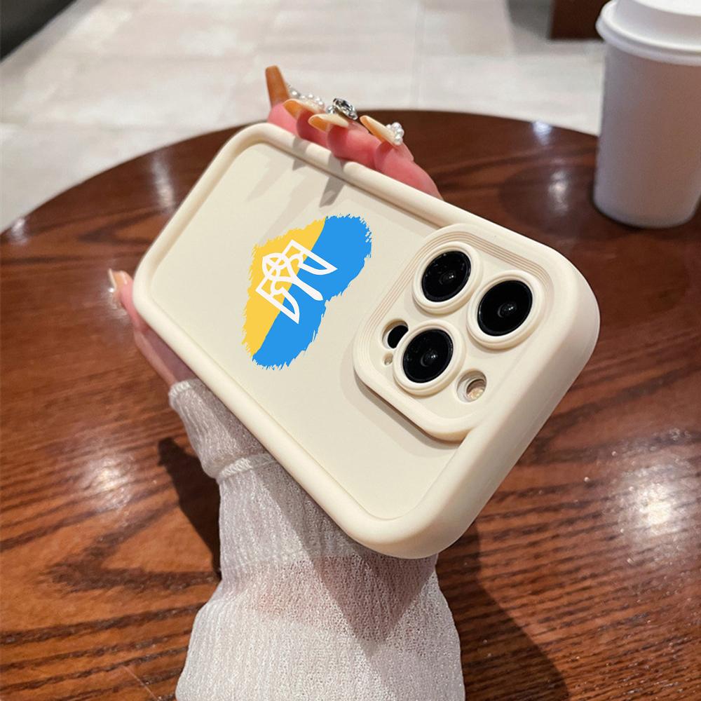 LZ27 National Emblem Heart Silicone Phone Case for SamsungA15 A35 S24 S23 Ultra S22 S21 Plus S20 FE A05 A06 A54 A55 A53 A14 M15 Shockproof Back Cover