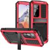 Mecha Style Sports Magnetic TPU+PC Waterproof Dustproof Shockproof Card Holder Phone Case for S25 5G