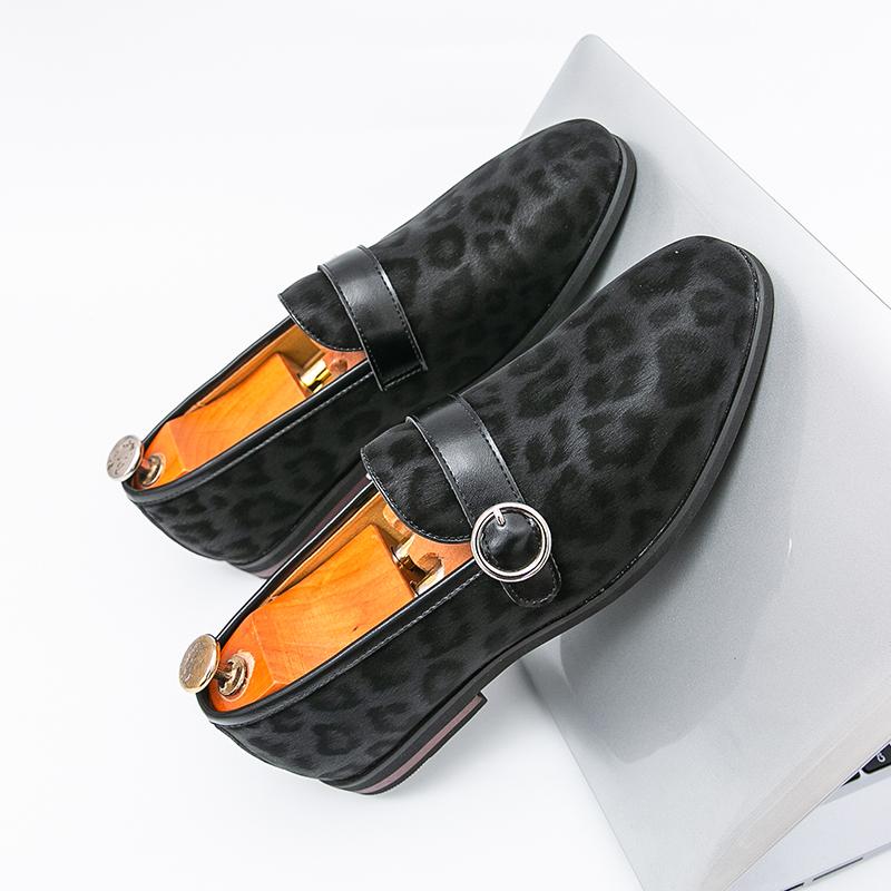 Fashion Men Business Loafers European-style Casual Comfortable Lightweight Breathable Fashionable Brand Small Leather Shoes Sizes 38-46