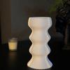 Modern Ins Vases 3D Printed Minimalist Flower Vase Luxury Flower Bottle Aesthetic Flowerpot for Living Room Home Decoration