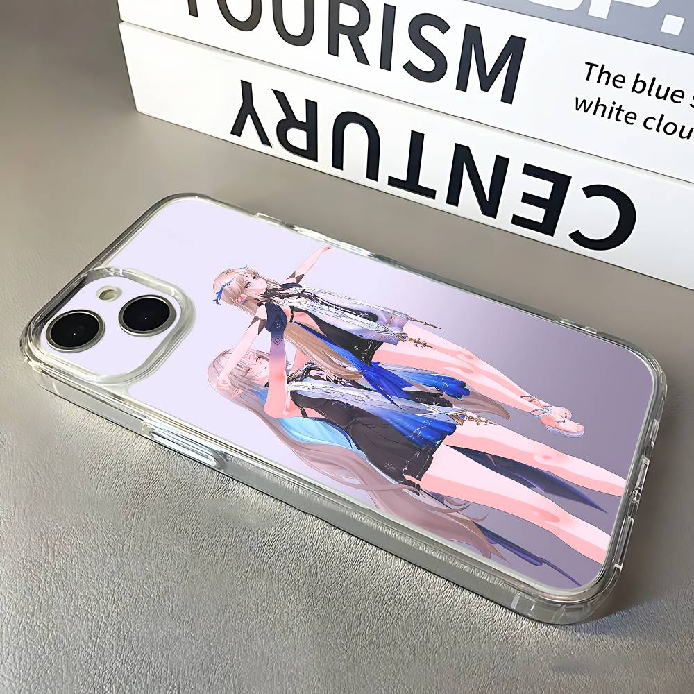 

Wuwa Cartethyia Girl Phone Case For iPhone 13,16,11,14,15,17,12,Air,Mini,Plus,Pro,Max,Plus,E Clear Soft Cover iPhone16pro