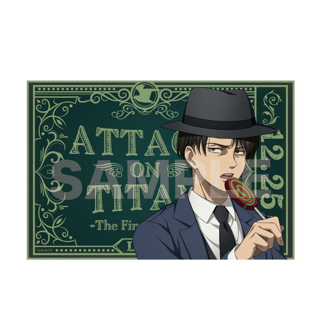 Attack on Titan The Final Season 04 Levi Crystal Art Board