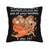Adorable Cute Baby Monkey Punch Pillow Cover  Vintage Pillow Case For Sofa Car Home Decor Graphic Pillowcases Gift Idea