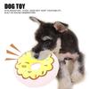 Dog Squeaky Toy Stuffed Bite Resistant Donuts Pet Toy Soft Plush Toy for Dogs Pets