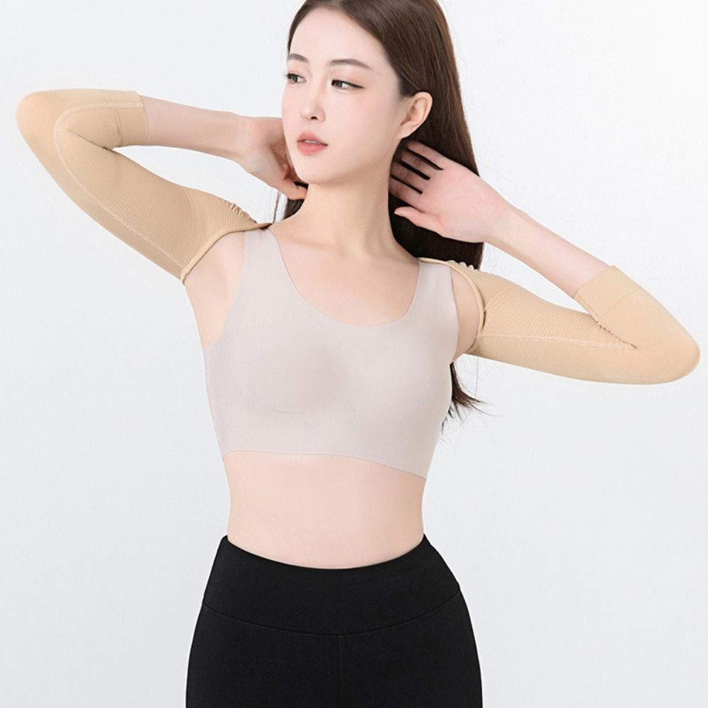 Long Sleeve Sports Body Shaper Shoulder Pulling Yoga Underwear Women Slimming Shapewear Sports