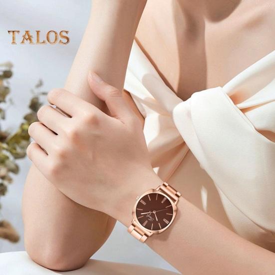 

Женские часы-платье со стразами, круглый циферблат, ремешок из нержавеющей стали, кварцевый механизм, женские наручные часы для девочек, модные украшения, подарок на день рождения красный