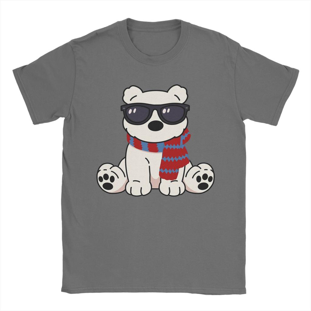 Team Conrad Junior Mint Bear T-Shirt Men Novelty Pure Cotton Tees Round Neck Short Sleeve T Shirts Printed Tops