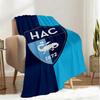 Havre Crest  Blanket Lightweight Ideal Bedding Blanket Perfect for Travel, Camping, Living Rooms, Offices, Sofas, Fan Christmas gift