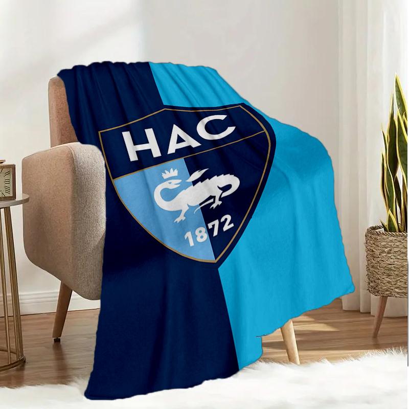Havre Crest Blanket Lightweight Ideal Bedding Blanket Perfect for Travel, Camping, Living Rooms, Offices, Sofas, Fan Christmas gift