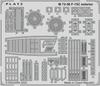 Platz US Air Force Eagle Etched Parts Plastic Model Kit Parts 1/72 F-15C (Exterior) M72-56