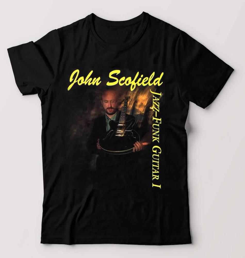 

New John Scofield Jazz-funk Guitar Black Cotton S to 5XL Concert Shirt CA115 Unisex T-Shirt XXL