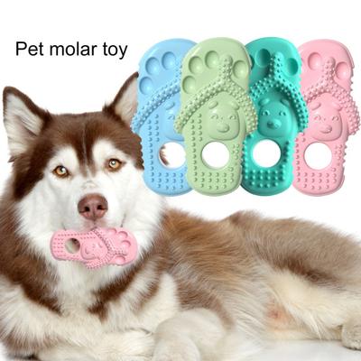 Haustier Zahnung Spielzeug Niedliche Pantoffelform Hunde Kauspielzeug Weiche Haustierzähne