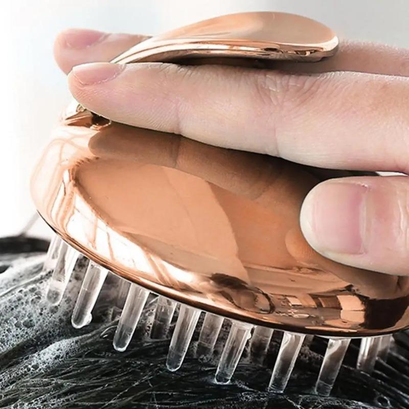 Shampoo Brush Silicone Scalp Massager - Hair Washing Comb, Relieve Fatigue, Bath SPA Relax, Shower Hair Salon Hairdressing