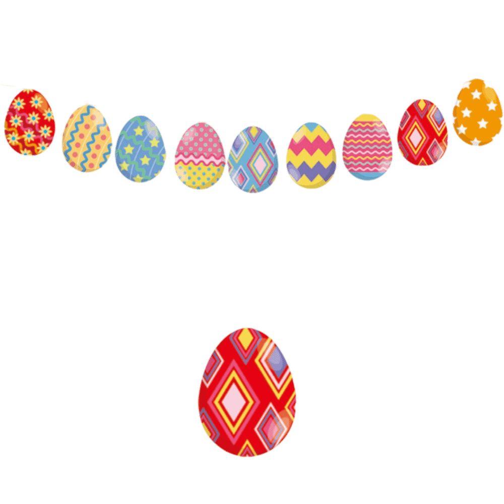 Kaninchen Karotten Muster Hase Wimpelkette Osterdeko Hängendes Banner Osterdekoration Heimdekoration