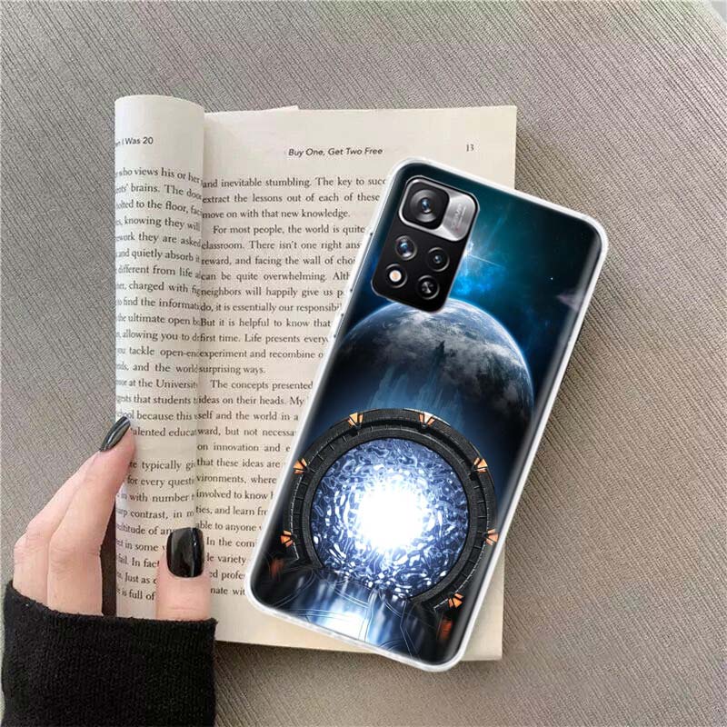 Stargate Atlantis Handyhülle Für Redmi Note 13 12 Pro Plus 14 15 Pro 5G 11 11T 11E 11S 10 Pro 10S 9 9S Hülle Handy Klar TPU Capa