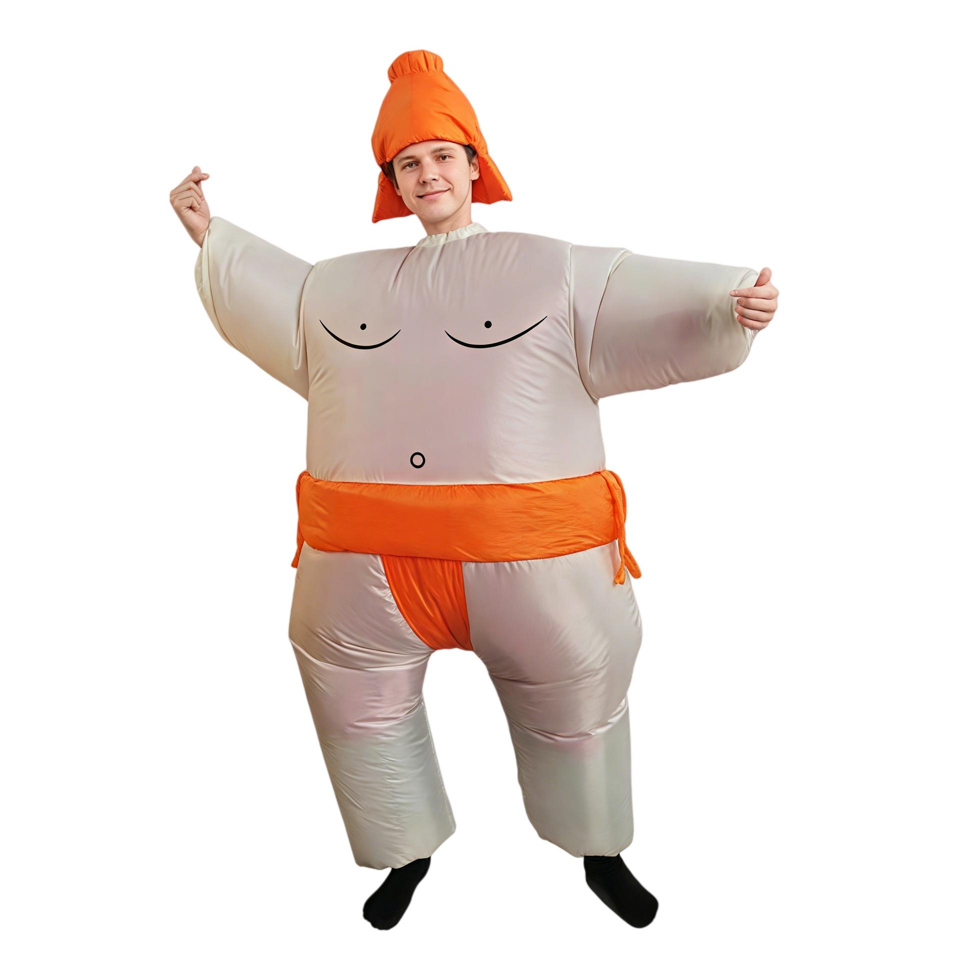 Halloween Sumo Cīkstoņa Piepūšamais Kostīms Cosplay