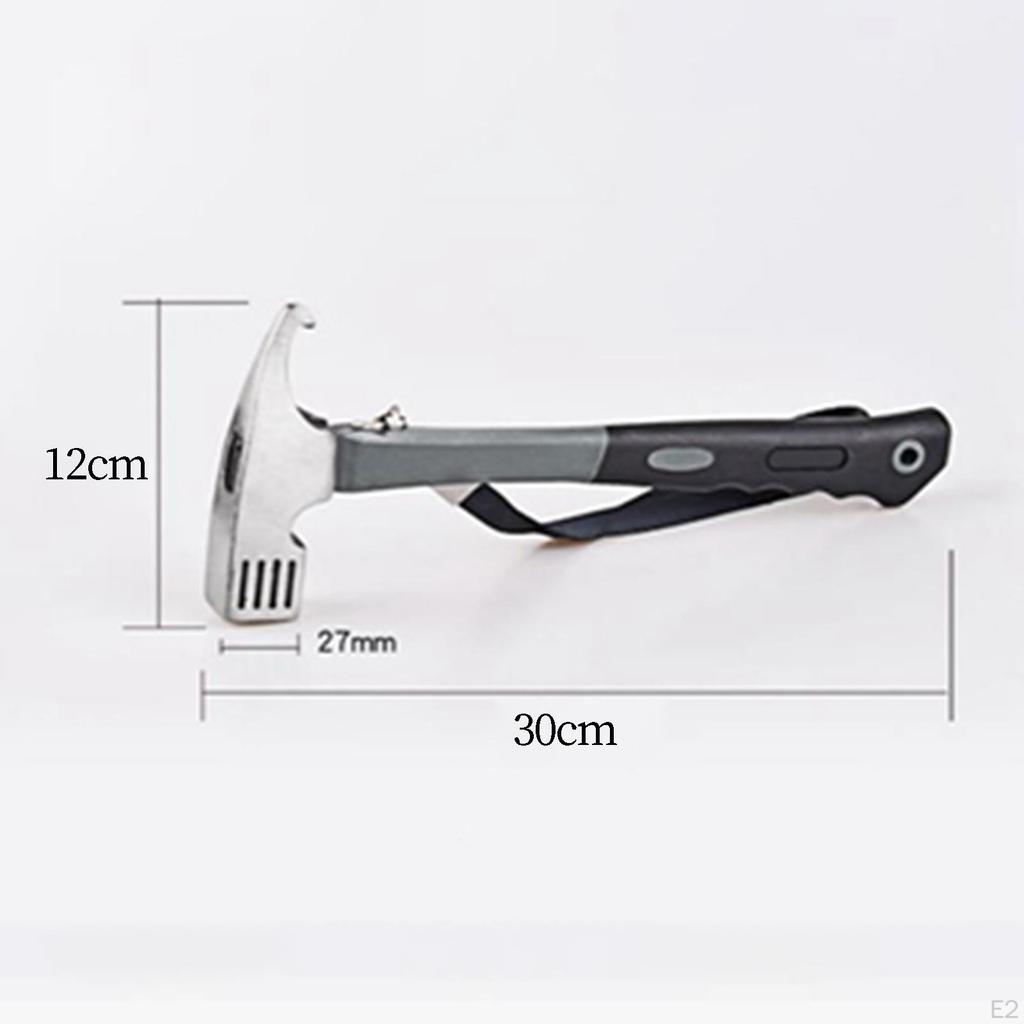 Lightweight Claw Hammer for Camping and Outdoor Activities