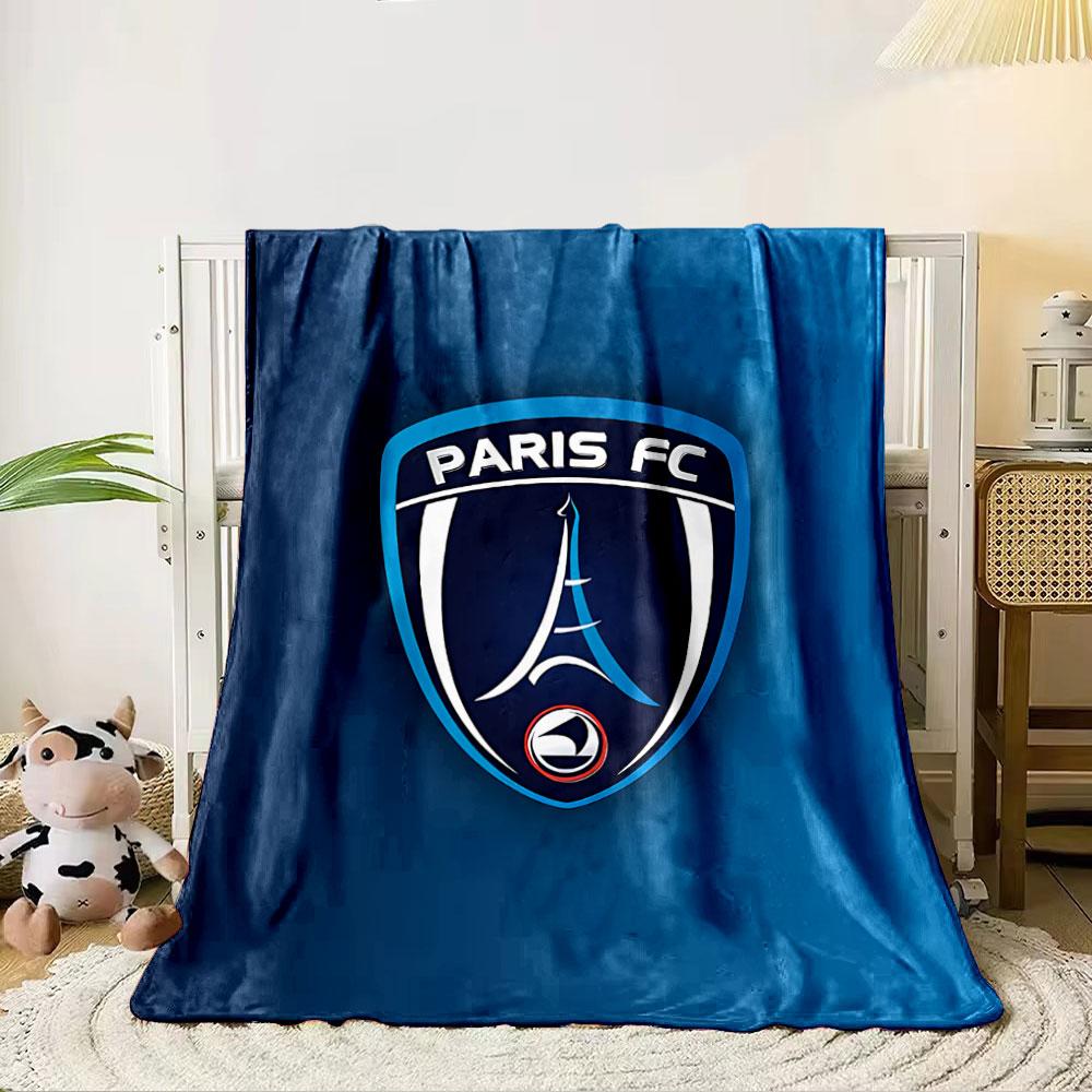 Paris FC Logo Blanket for all seasons blanket lunch break throw gift