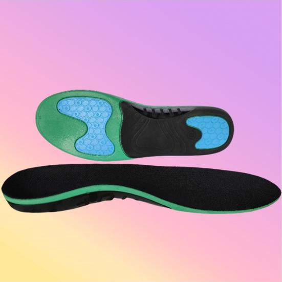 1 Pair Shock Absorbing Shoe Insoles Breathable Sneaker Inserts Arch Support Insoles Replacement Insoles for Women Men