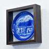 Royal Copenhagen Annual Plate Brown Frame (White)