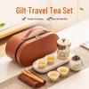 Nordic Portable Ceramic Travel Tea Set