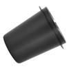 58mm Coffee Dosing Cup Stainless Steel Coffee Machine Handle Dosing Tool AccessoryBlack