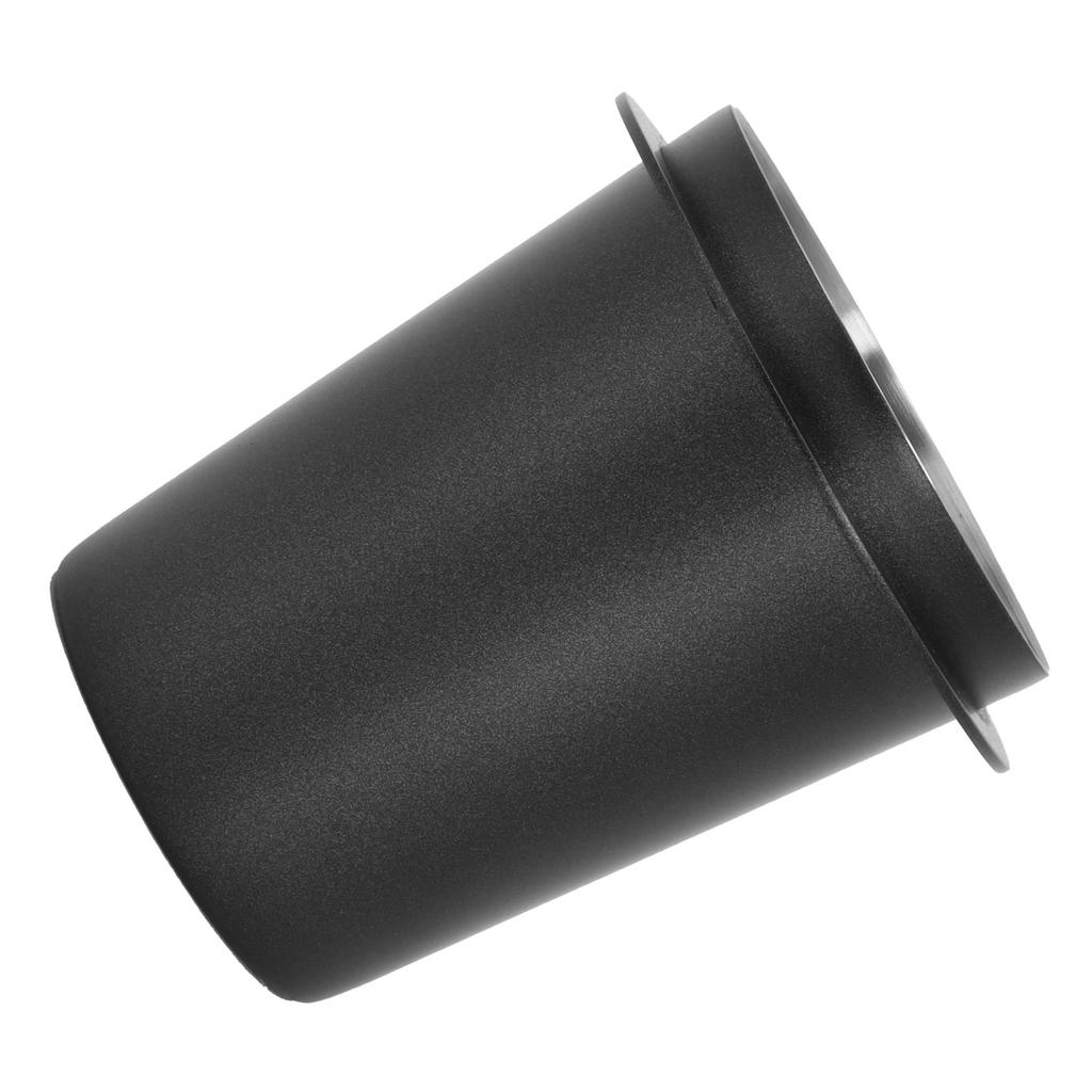 58mm Coffee Dosing Cup Stainless Steel Coffee Machine Handle Dosing Tool AccessoryBlack
