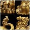 Pixiu (mythical creature) - Male and Female Pair - Copper - Feng Shui Charm - A Set of 2 - A Feng Shui Item for Attracting Wealth, Gambling Luck, and