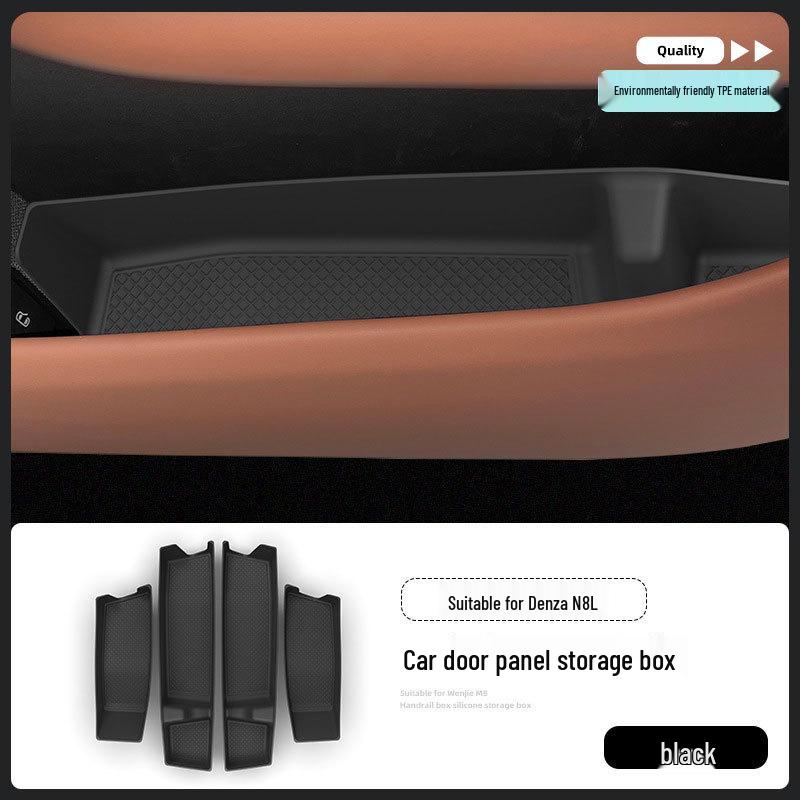 Denza N8L Car Door Storage Box Mat - Interior Accessories for Door Slot and Storage