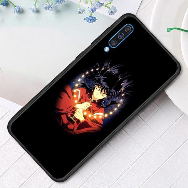 Husă de telefon Anime drăguță Inuyasha pentru Samsung Galaxy A50 A70 A10 A20e A30 A40 A20s A10s A10e A80 A90 A60 A30s Husă din silicon