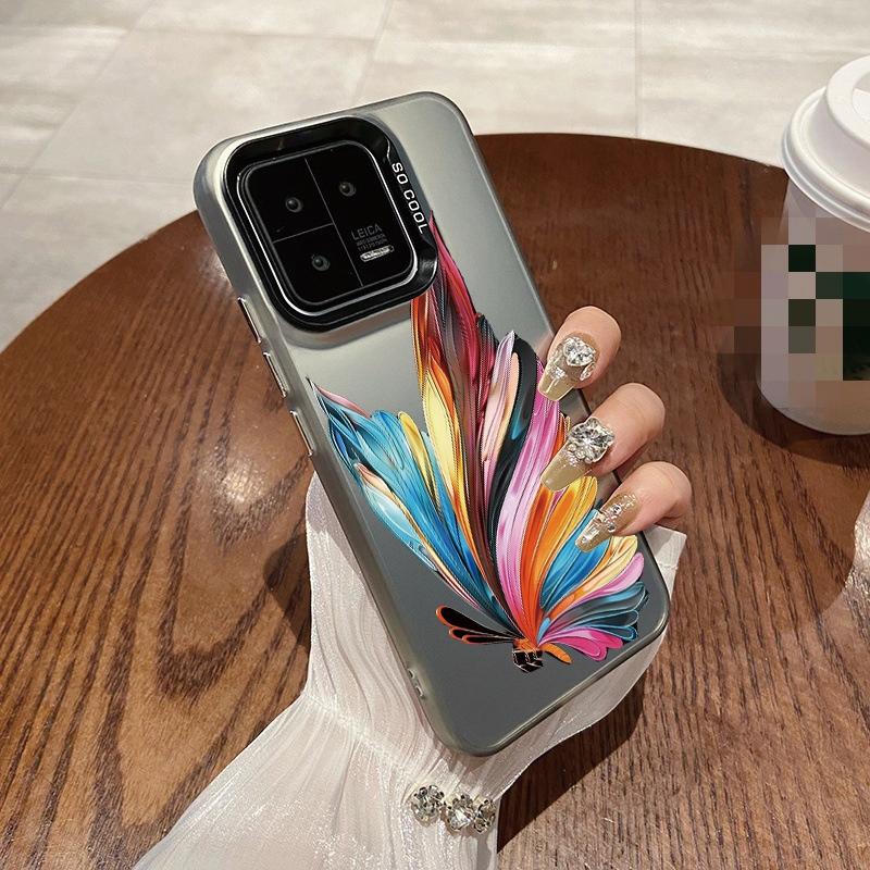 

Чехол-бабочка с бантом для iPhone 16 Samsung A55 A35 S24 FE Xiaomi Redmi Note 13 Pro 14C Huawei Honor противоударный бампер для телефона с защитой от царапин полное покрытие Honor X7b