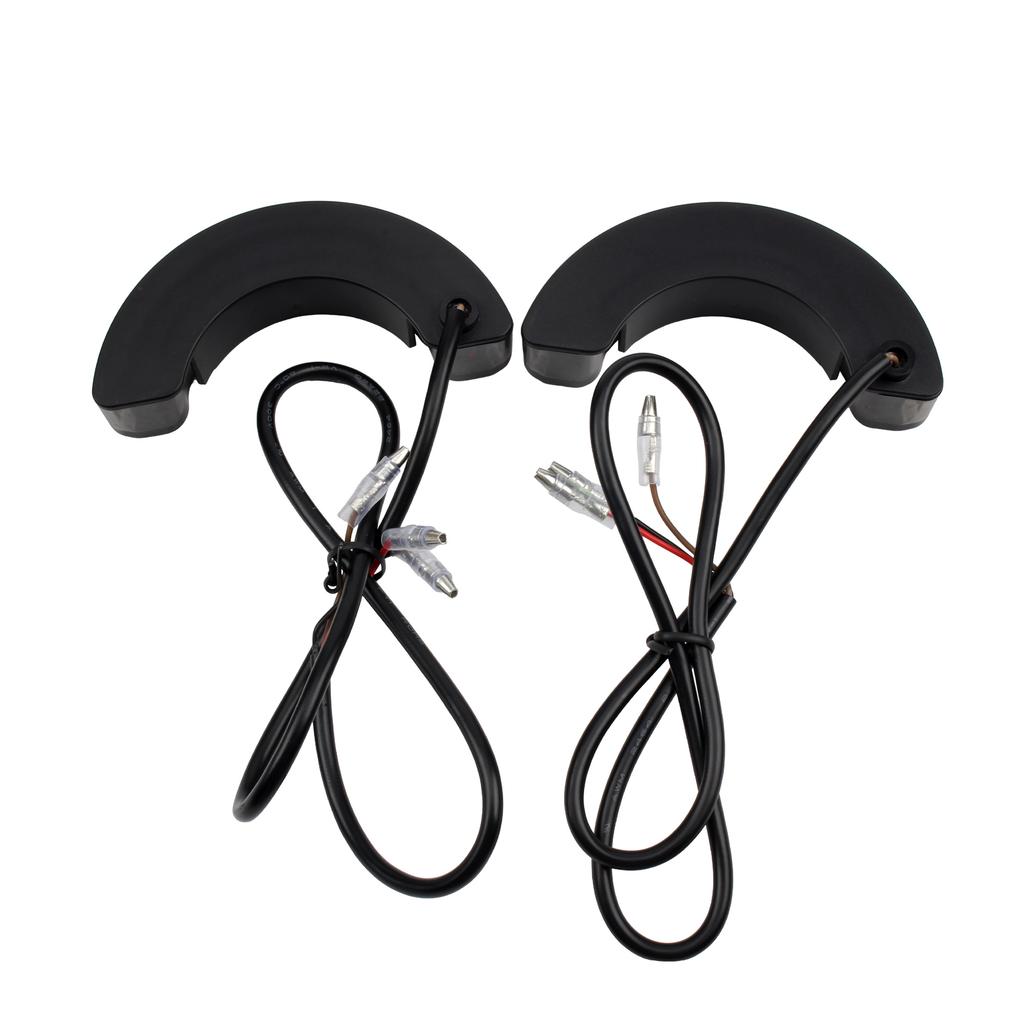 Motorcycle LED Turn Signal Light for BMW Honda Suzuki Kawasaki Front Shock Turn Signal Universal Motocross Street Racing