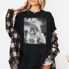 Distressed Doll Face Meme Tshirt Funny Graphic Tee Summer Unisexs And Unisexs Loose And Breathable Tshirt Top