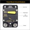 Car audio recovery bumper switch, overload protection circuit breaker 30A