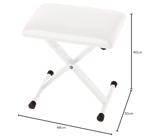 Korg Piano X-Frame Chair PC-110 WH White