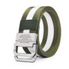 Doppelschleife Schnalle Marke Canvas Gürtel Outdoor - Unisex Canvas Gürtel Jeans Männlich Luxus Lässig Riemen Gürtel für Männer und Frauen