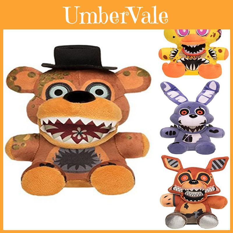 Fnaf Five Nights At Freddy's Plush Toy Stuffed Animal Chica Bonny Foxy Soft Gift