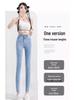 Women's High-Waisted Skinny Jeans: 2025 Spring Style, Light Color, Stretch Slimming Pencil Pants