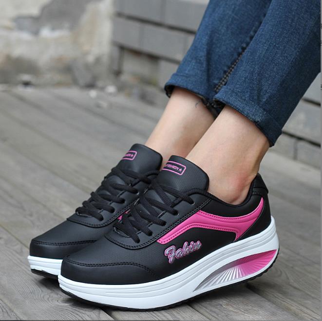 Mode Damen Sneaker Schuhe Mode Damen Vulkanisierte Schuhe Hochwertige Ballerinas Damen Walking Blatform Übergröße Zapatillas Mujer