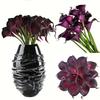 6PCS In Stock Calla Artificial Flowers for Decoration,Wedding Bridal Bouquet,for Home Room Office Table Decor  Calla Fake Flower