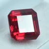 Natural Red Ruby Loose Gemstone 7.75 Ct Square Shape for Jewelry Making and Gem Collections