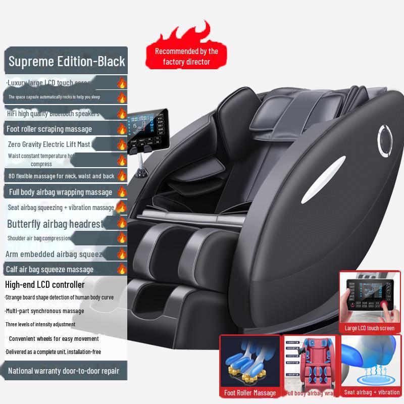 Luxury Multifunctional Electric Full Body Music Massage Chair Sofa