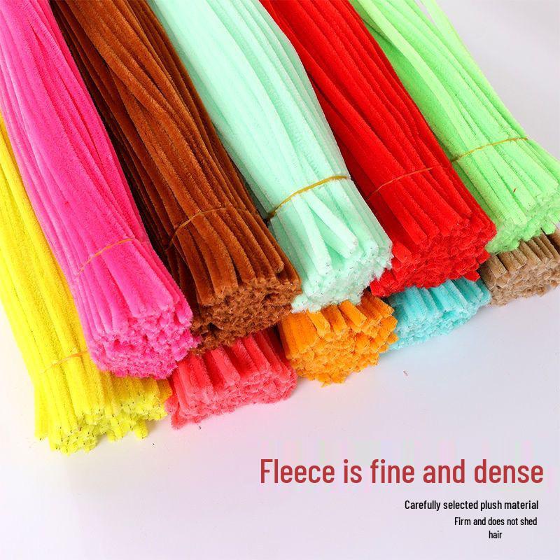 Bold Plush Chenille Stem: Encrypted, Changeable, Super Dense Educational Puzzle for Early Childhood & DIY Crafts