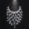 Tassel Wedding Headpiece Dangling Fringe Forehead Hair Jewelry Bridal Head Chain  Wedding Party